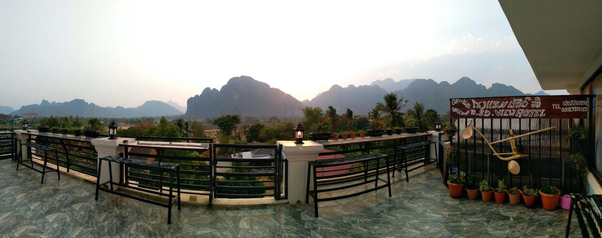 Sd View Hotel Vang Vieng Exterior photo